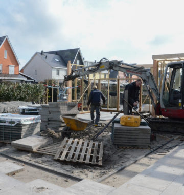 tuinrenovatie in de winter