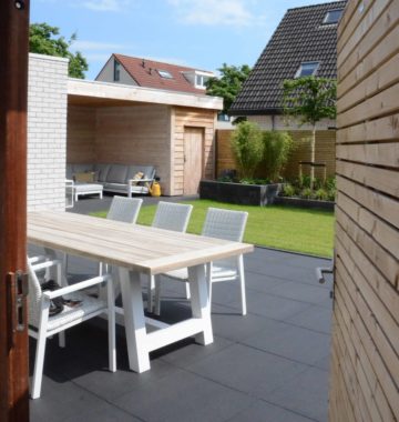 Overkapping op maat & nieuw terras