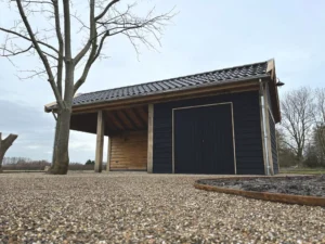 Donkerwit tuinmakers buitenverblijf laten maken 100% op maakt gemaakt Hauwert