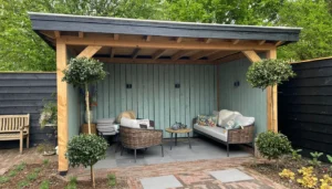 Donkerwit tuinmakers buitenverblijf laten maken 100% op maakt gemaakt hoorn